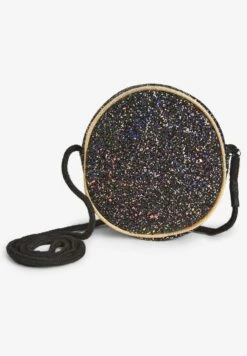 Next Initial Glitter - Schoudertas - Black K -Next e85146b895494e2ca643600b4a964a12