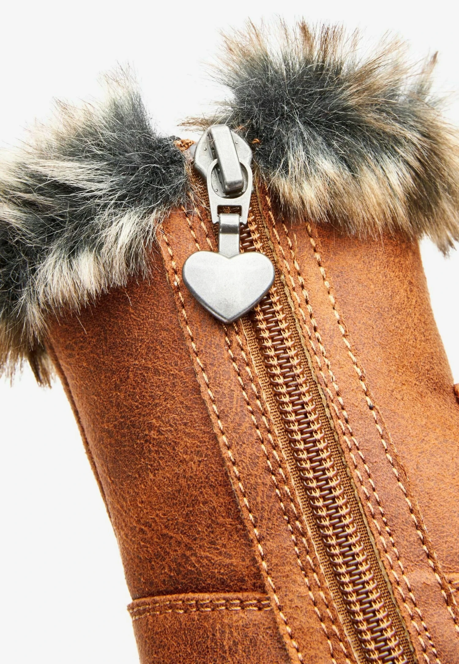 Next Thinsulate Thermal Tall Zip Wide Fit - Babyschoenen - Tan Brown 4 Next Thinsulate Thermal Tall Zip Wide Fit - Babyschoenen - Tan Brown - Afbeelding 4