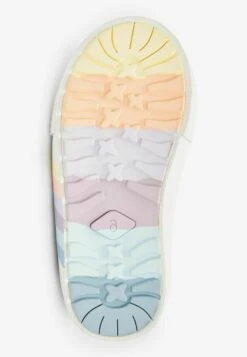 Next Babyschoenen - Denim Blue Rainbow -Next eee03972747f4df391d218ad2dfbd86d