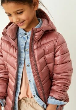 Next Shower Resistant Short Padded Standard - Winterjas - Pink