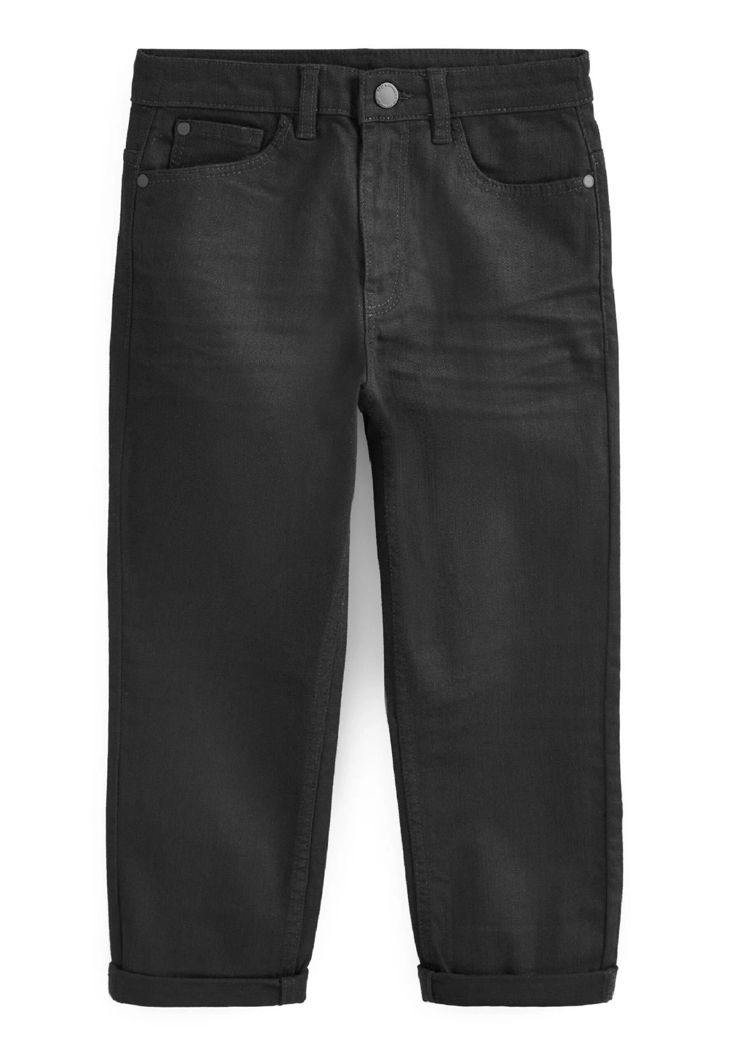 Next Five Pocket - Relaxed Fit Jeans - Black Denim 1 Next Five Pocket - Relaxed Fit Jeans - Black Denim