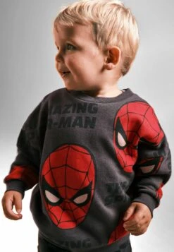 Next Spiderman Long Sleeves Standard - Sweater - Charcoal Grey