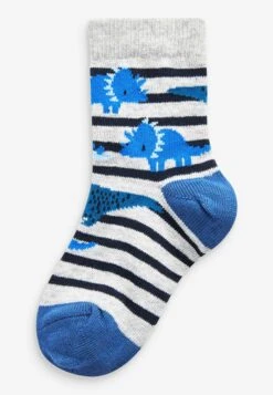 Next 7 Pack Rich Stripe Younger - Sokken - Blue (A00454) -Next f1e52786f74b4922b63ea4fcc759dfc6