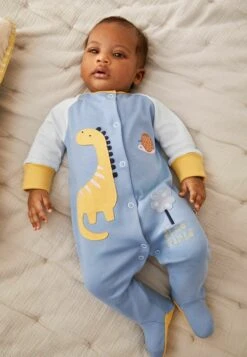 Next 3 Pack - Kruippakje - Blue Dinosaur