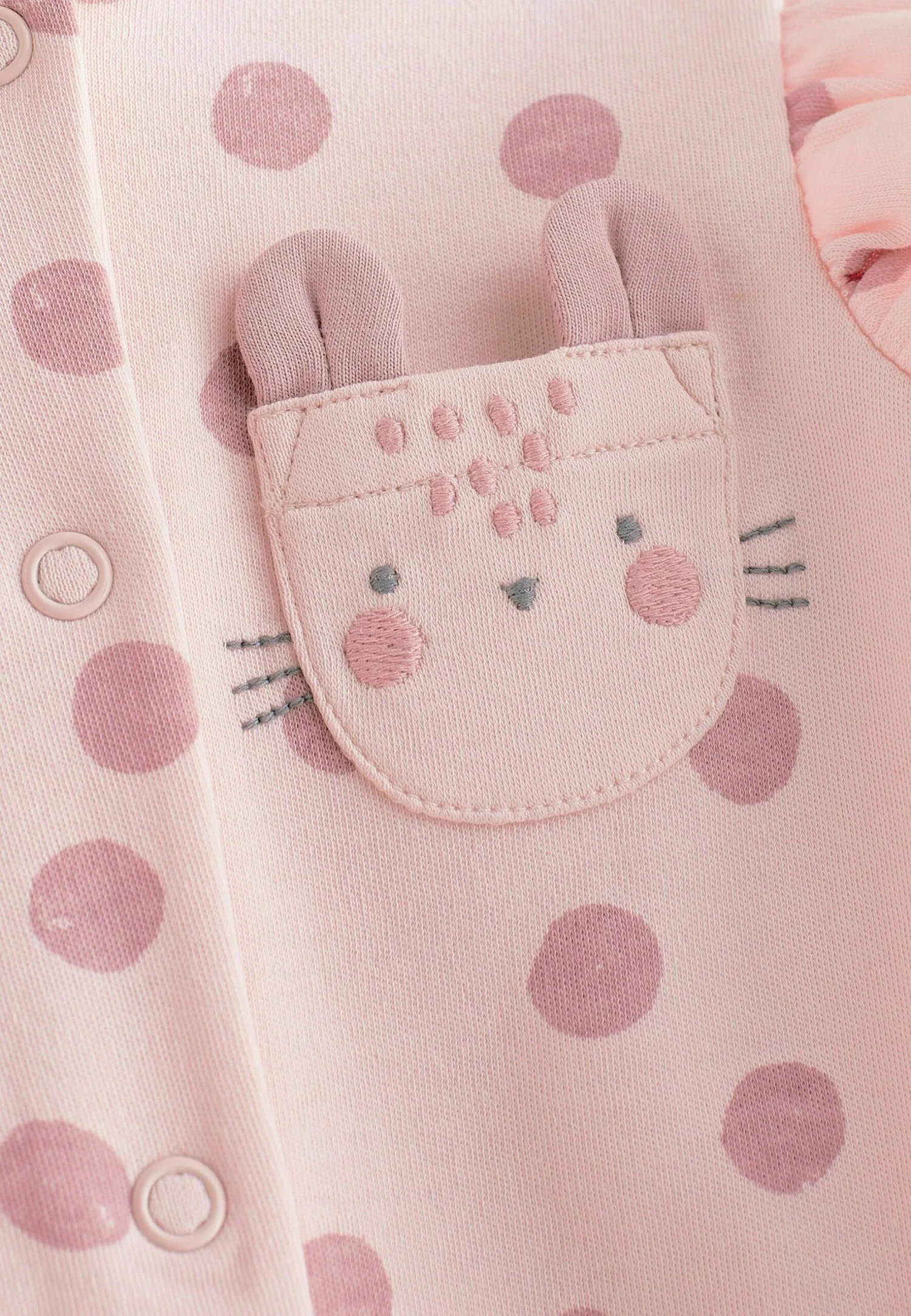 Next Rompers 3 Pack - Jumpsuit - Pink Bunny 3 Next Rompers 3 Pack - Jumpsuit - Pink Bunny - Afbeelding 3