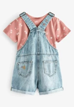 Next 2 Piece Set Standard - T-Shirt Print - Denim -Next f337c364581f4077bf3c9b4fa22b383c