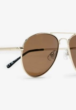 Next Aviator StyleStandard - Zonnebril - Gold Tone -Next f36d7da6bf9147218548020bb30aff6a