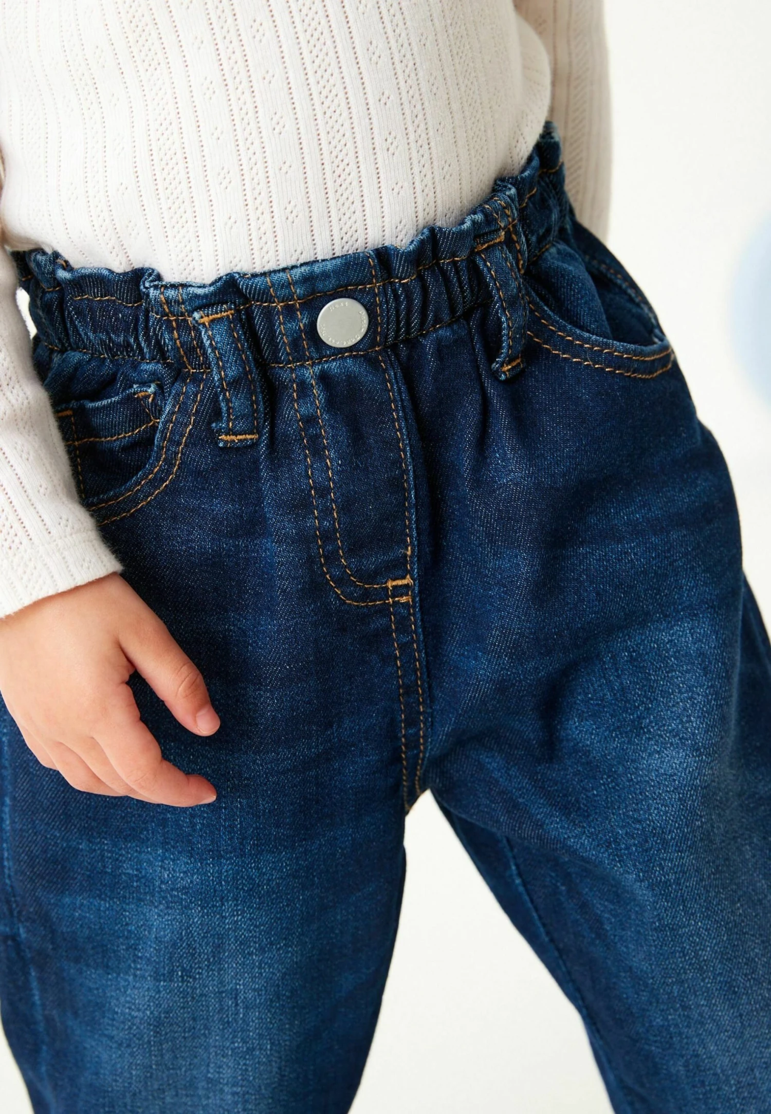 Next Mom Standard - Straight Leg Jeans - Denim Dark Wash 4 Next Mom Standard - Straight Leg Jeans - Denim Dark Wash - Afbeelding 4