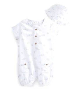 Next Elephant Print 2 Piece Set Standard - Jumpsuit - White -Next f922fe6c14ce49f8bc1985f5fc569df7