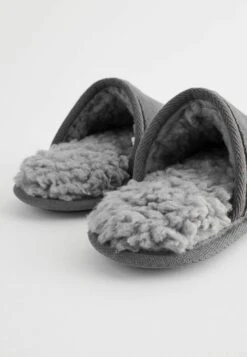 Next Warm Lined Slip-On Standard - Pantoffels - Grey -Next f980903065aa4635b2c6a1215b4f7792