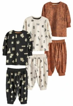 Next 3 Pack Snuggle Standard - Pyjama - Star Print