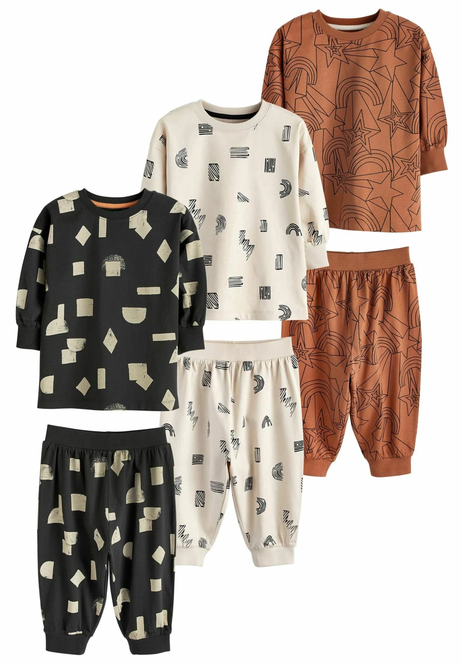 Next 3 Pack Snuggle Standard - Pyjama - Star Print 1 Next 3 Pack Snuggle Standard - Pyjama - Star Print