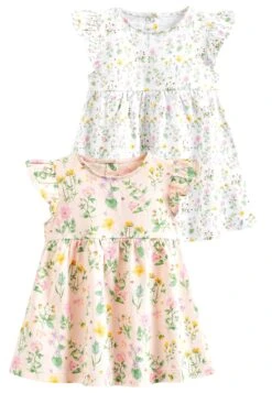 Next Short Sleeves 2 Pack Standard - Jurk - Pale Pink