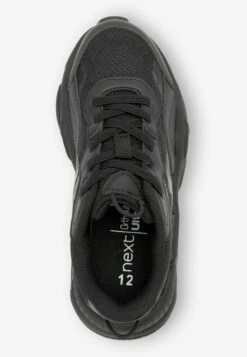 Next Sneakers Laag - Black With Black Sole -Next fa8bccb5df6d4614abc61840b7ea46a4
