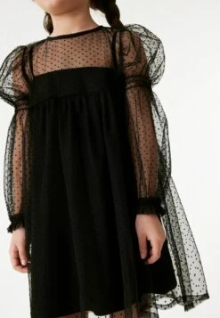 Next ShirredStandard - Cocktailjurk - Black -Next fc066828d47e486b876933fa4b023c79