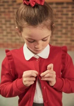 Next Rich Frill Shoulder School Standard - Vest - Red -Next fcc90b6fd0bd4cdbaffe199897109522