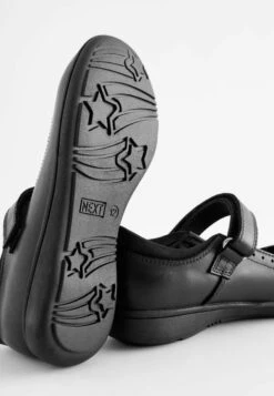 Next School Brogue Detail Mary Jane Standard Fit F - Babyschoenen - Matt Black -Next fea7d3d7808f43299a285abb3c5a1a08